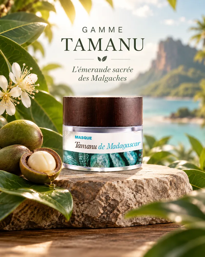 Masque Tamanu 50 ml Gamme Tamanu (peaux déshydratées, sensibles)