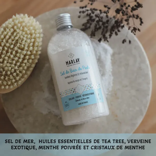 Sel de bain de pieds 600gr – Cosmos Natural SOULAGE LE CORPS ET APAISE L'ESPRIT
