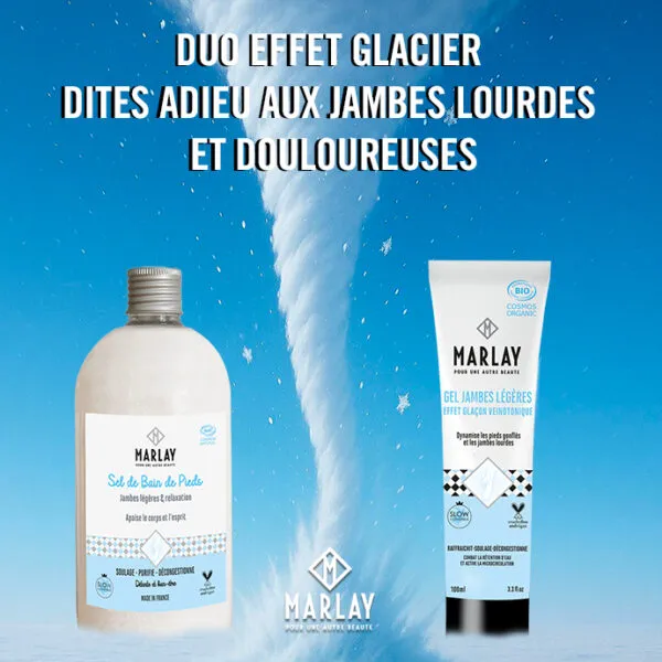 Formule Duo Jambes Légères SEL BAINS DE PIEDS + GEL JAMBES LÉGÈRES